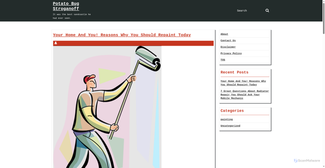 Security scan screenshot of https://www.mybatesville.org