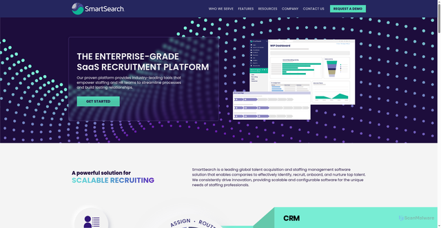 Security scan screenshot of https://search2.smartsearchonline.com