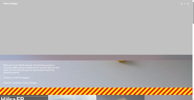 Security scan screenshot of https://plansanddesign.se