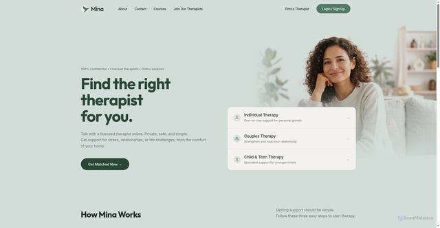 Security scan screenshot of https://mina-house-27xojv0qpk.edgeone.app/
