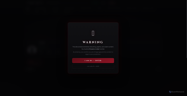 Security scan screenshot of https://gore.best/user/Goku