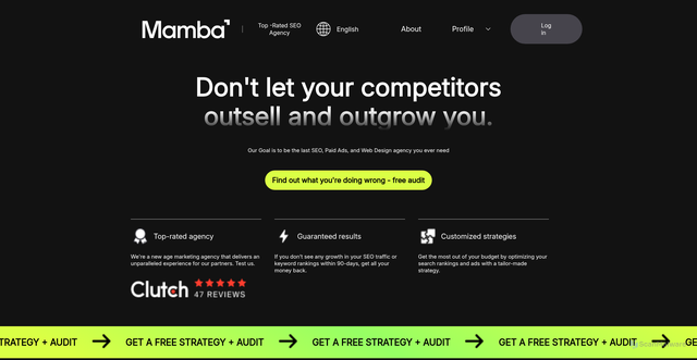 Security scan screenshot of https://mambarevue.com/
