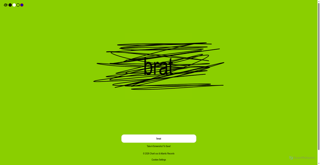 Security scan screenshot of https://www.bratgenerator.com