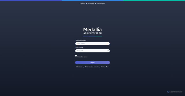 Security scan screenshot of https://us2.agileresearch.medallia.com