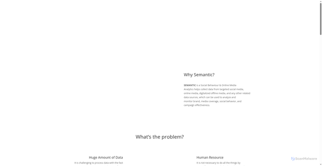 Security scan screenshot of https://semantic.id