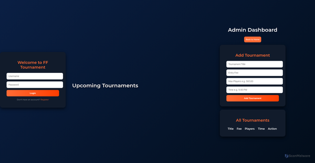 Security scan screenshot of https://adminp-b6m63xeo82.edgeone.app/