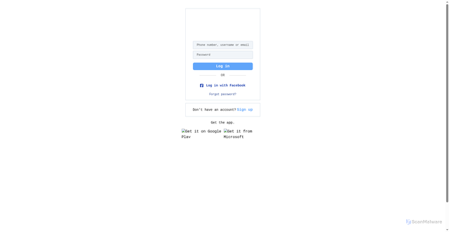 Security scan screenshot of https://instagram-login-clone-delta.vercel.app/