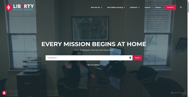 Security scan screenshot of https://livelmh.com