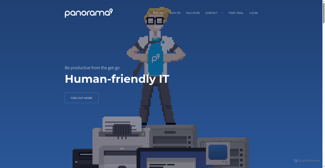 Security scan screenshot of https://panorama9.com