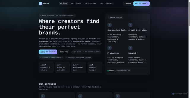 Security scan screenshot of https://contemporary-azure-f4ktyvh8wb-c6l06agq64.edgeone.app/