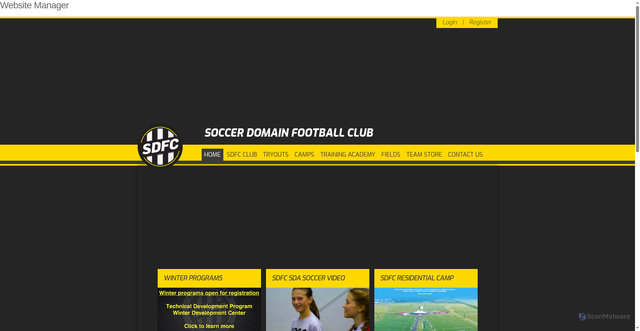 Security scan screenshot of http://sdfc.us/