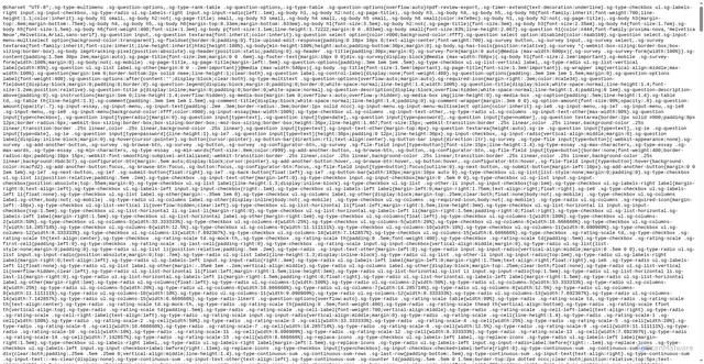 Security scan screenshot of http://www.surveygizmo.com/2026.02.04.00/runtimejs/dist/survey/css/survey2.css