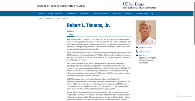 Security scan screenshot of https://gps.ucsd.edu/faculty-directory/robert-thomas%20.html
