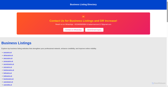 Security scan screenshot of http://ufp-2.fun/