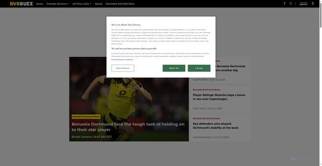 Security scan screenshot of https://bvbbuzz.com/