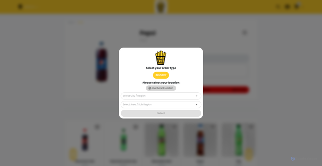 Security scan screenshot of https://www.thefriesproject.com/product/pepsi-1671559