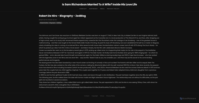 Security scan screenshot of https://tokutibihugo-hhp6yp5g4e.edgeone.app/277-robert-de-niro-biography-zedblog.html