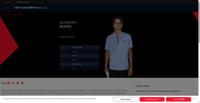 Security scan screenshot of https://www.nextgenatpfinals.com/en/players/singles/alexander-blockx