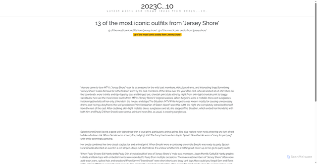 Security scan screenshot of https://pikselmotionline-dpiuf3ygir9m.edgeone.app/13-of-the-most-iconic-outfits-from-jersey-shore.html