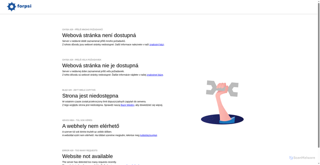 Security scan screenshot of https://ceskegalerie.cz