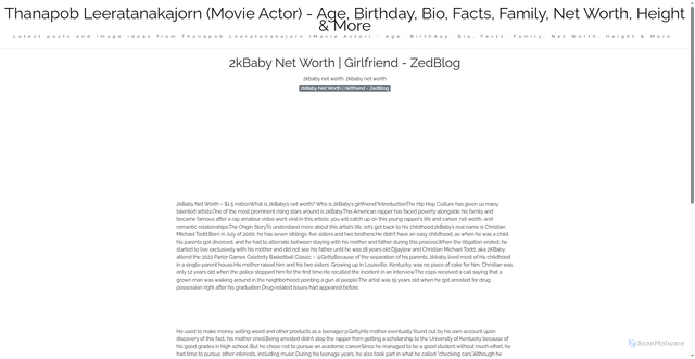 Security scan screenshot of https://wymoorgroupsitus-dpc3g2hkpvei.edgeone.app/2kbaby-net-worth-girlfriend-zedblog.html