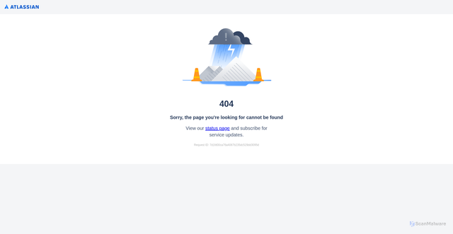 Security scan screenshot of https://prod.atl-paas.net