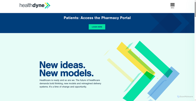 Security scan screenshot of https://healthdyne.com