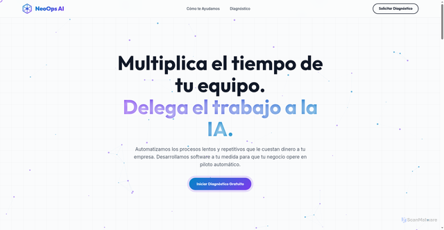Security scan screenshot of http://neoopsai.com/