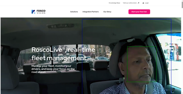 Security scan screenshot of https://roscolive.com