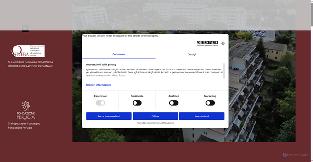 Security scan screenshot of https://www.sodaliziosanmartino.it