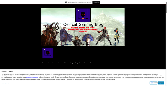 Security scan screenshot of https://cynicalgamingblog.wordpress.com/2024/11/01/pokemon-xd-gale-of-darkness-review/