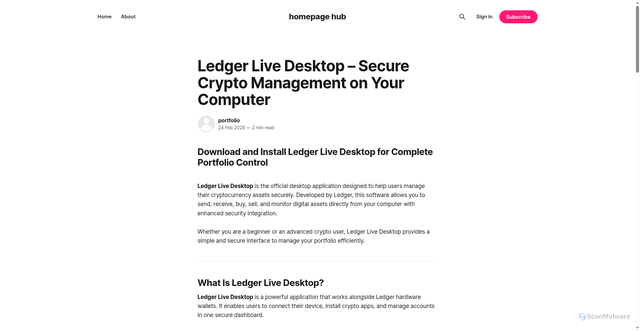 Security scan screenshot of https://get-new.ghost.io/en-desktop/