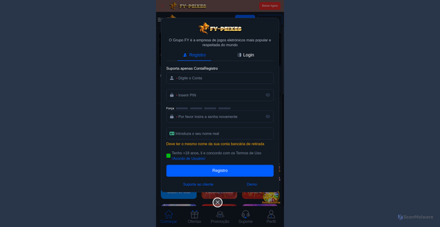 Security scan screenshot of http://fy-peixes.com/
