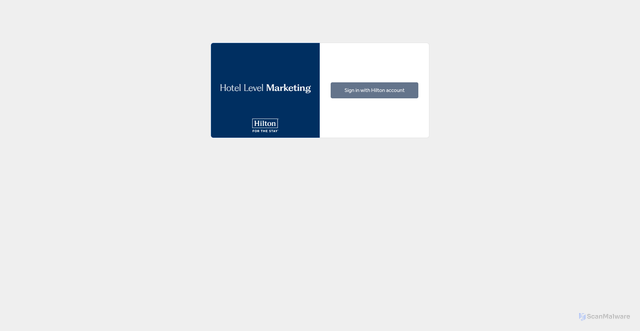 Security scan screenshot of https://hiltonpropertymedia.com