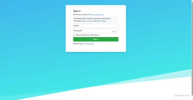 Security scan screenshot of https://playbilljobs.reamaze.io