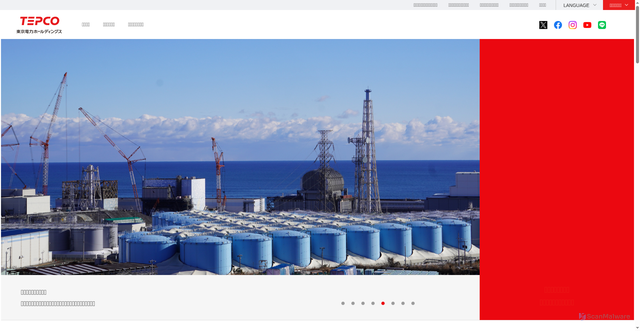 Security scan screenshot of https://www4.tepco.co.jp