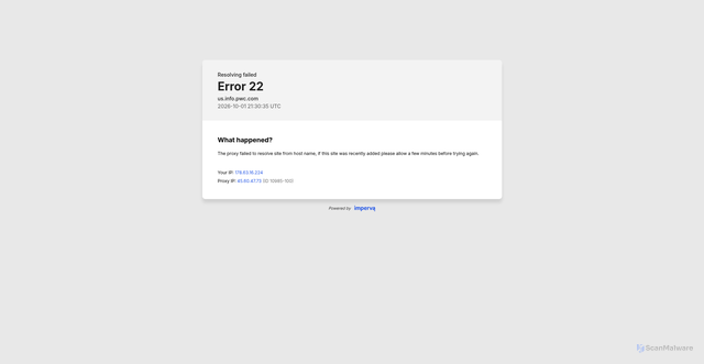 Security scan screenshot of https://us.info.pwc.com