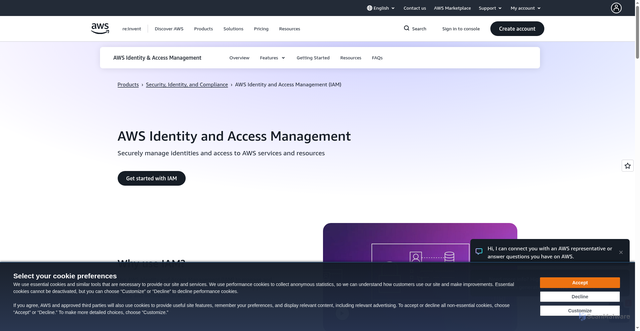 Security scan screenshot of https://sts.ap-east-1.amazonaws.com