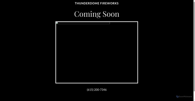 Security scan screenshot of https://thunderdome-fireworks.com/