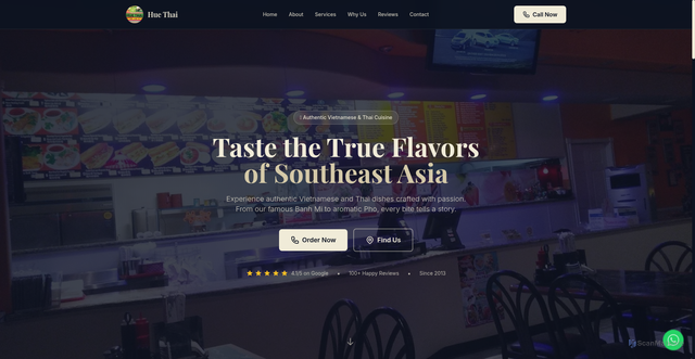 Security scan screenshot of https://huethai-zvyx3nmcub.edgeone.dev/