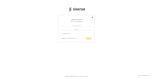 Security scan screenshot of https://redant.sisense.com