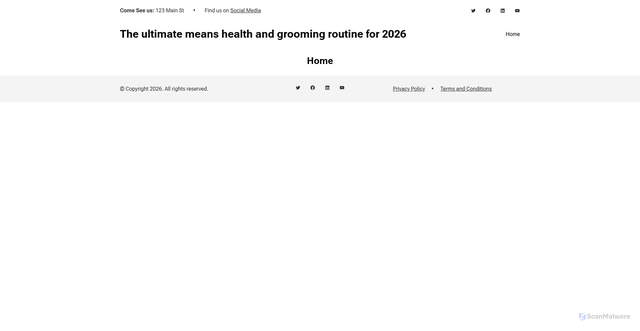 Security scan screenshot of https://manamorphasis.com/