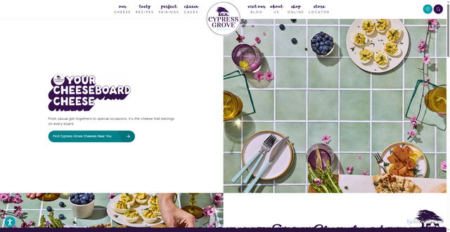 Security scan screenshot of https://cypressgrovecheese.com