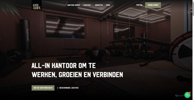 Security scan screenshot of https://ambacht.nu