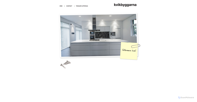 Security scan screenshot of https://kvikbyggarna.se
