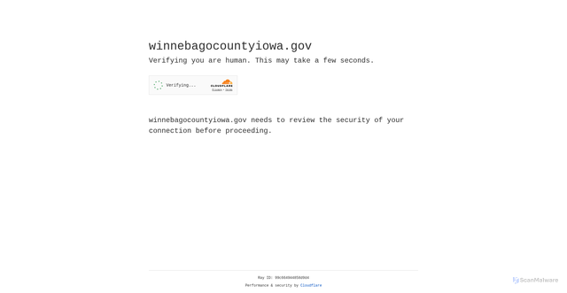 Security scan screenshot of https://winnebagocountyiowa.gov/