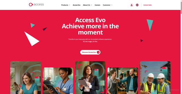 Security scan screenshot of https://theaccessgroup.com