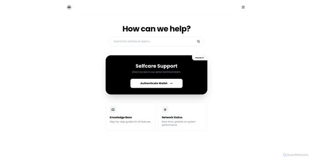 Security scan screenshot of https://myself-care-c6kz1puekt.edgeone.dev/