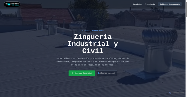 Security scan screenshot of http://todogalva.com/