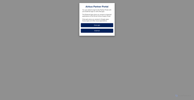 Security scan screenshot of https://partnerportal.airbus.com